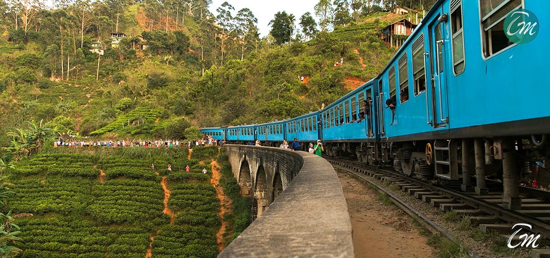 Train Ride in Sri Lanka