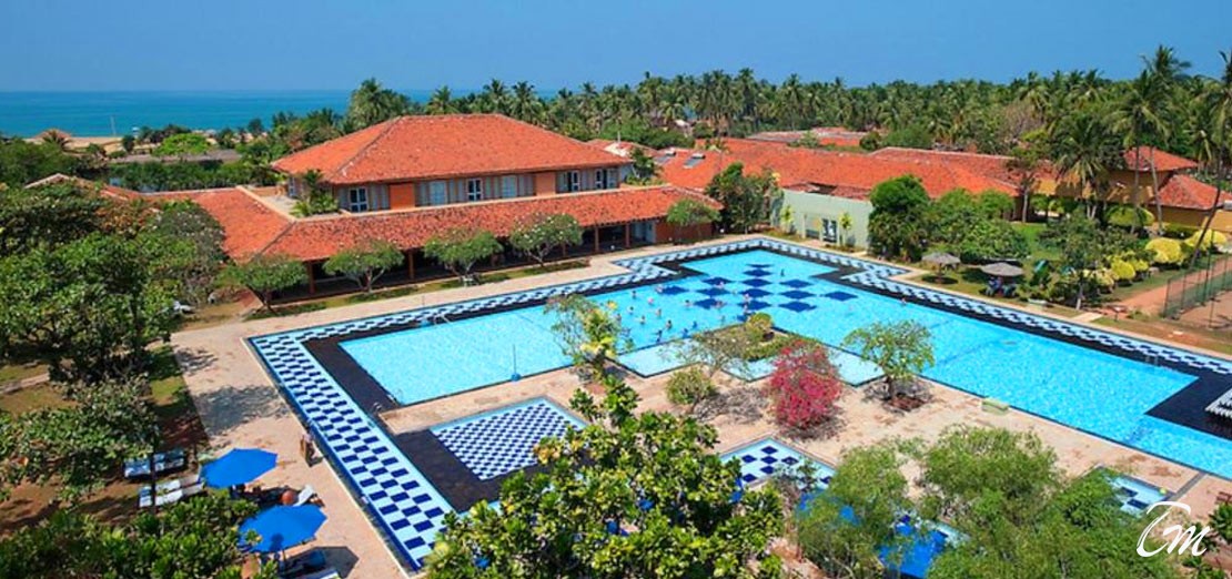 Hotel Club Palm Bay Swimming Pool Aerial View