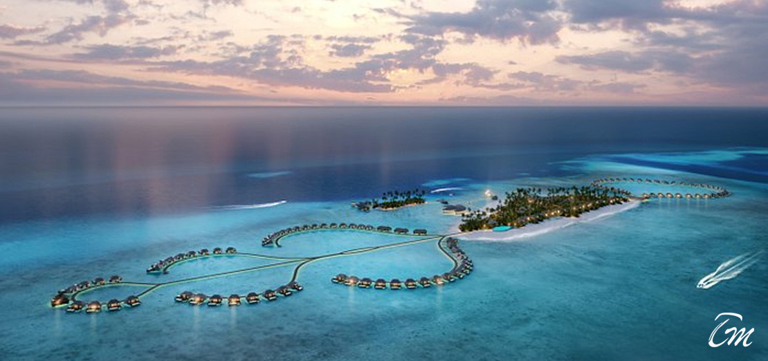 Radisson Blu Maldives Aerial View