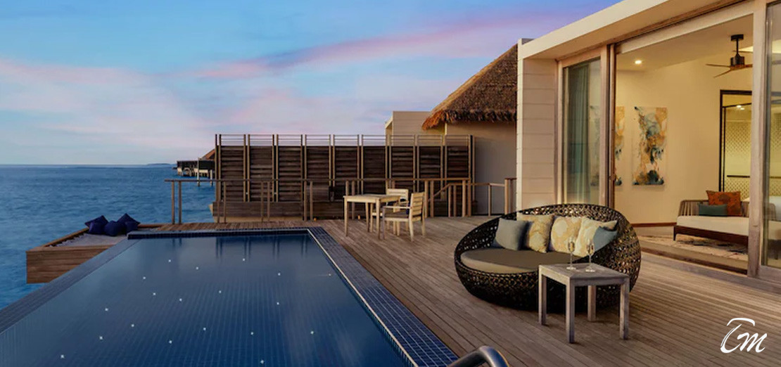 Radisson Blu Maldives Room Pool View