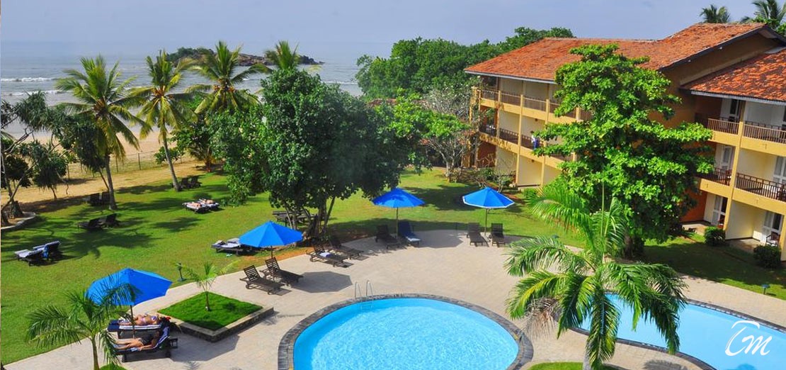 The Palms Hotel Sri Lanka Side View